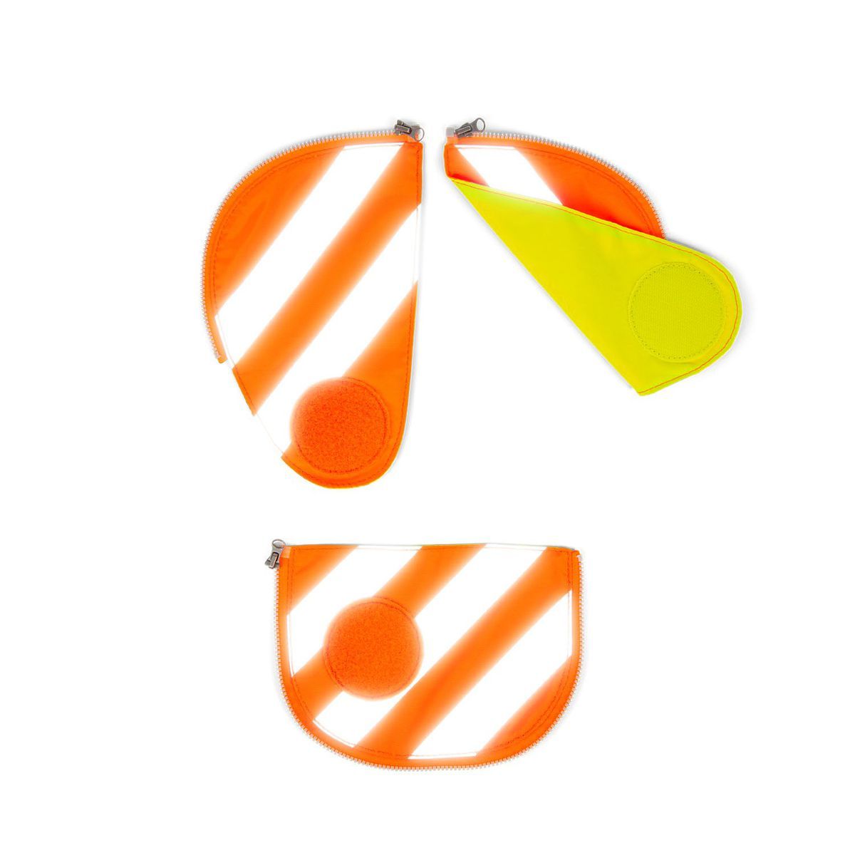 Ergobag Pack Sicherheitsset Orange mit Reflektorstreifen 3tlg.