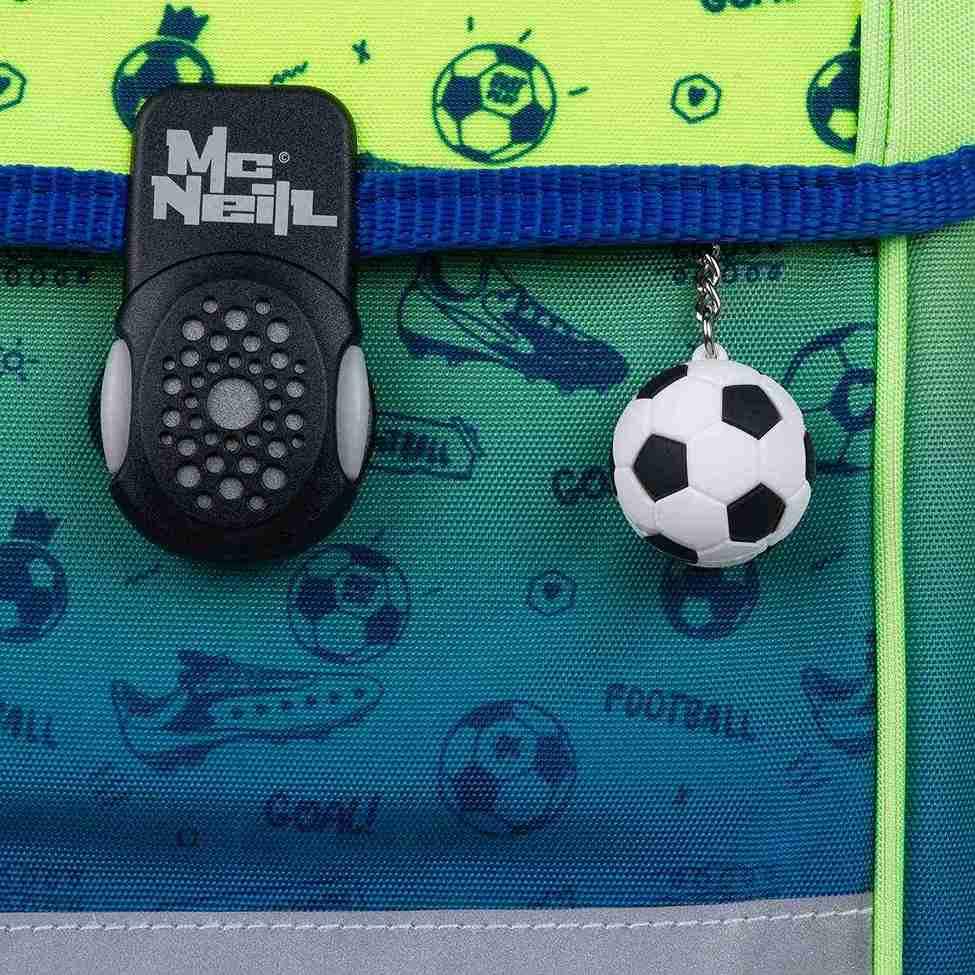 McNeill Ergo Perfecto Football 2T Schulranzen Set 5tlg.