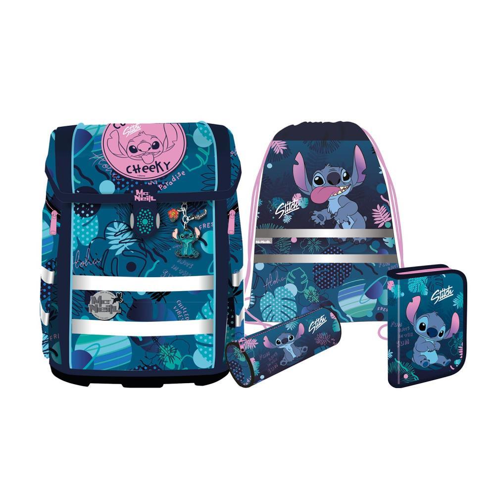 McNeill Perfecto Disney Stitch Special Edition Schulranzen Set 5tlg.