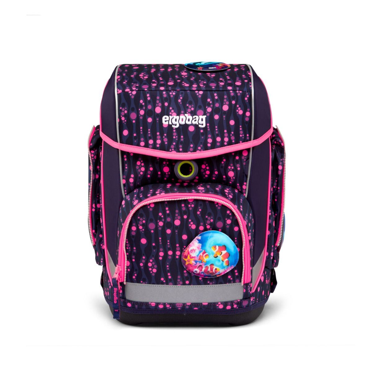 Ergobag Cubo Bärmuda Viereck Lumi Edition Schulranzen Set 5tlg.