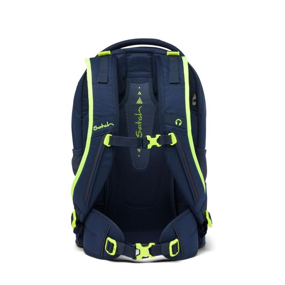 Satch Pack Toxic Yellow Pencil Slider Light Edition Schulrucksack Set 3tlg.