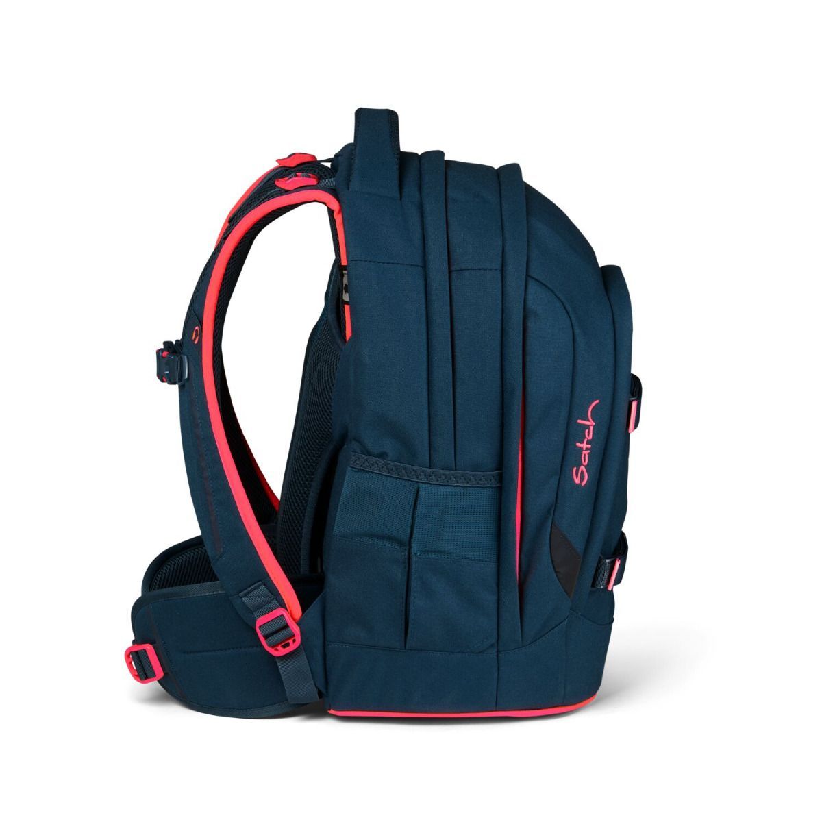 Satch Pack Pink Phantom Schulrucksack Set 2tlg.