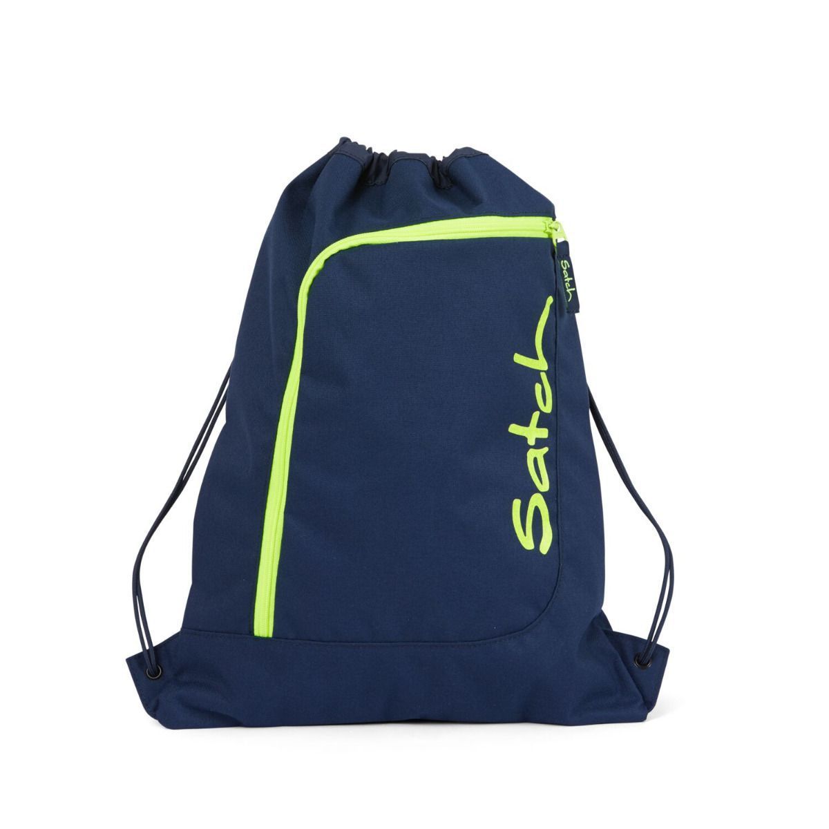 Satch Pack Toxic Yellow Schulrucksack Set 3tlg.