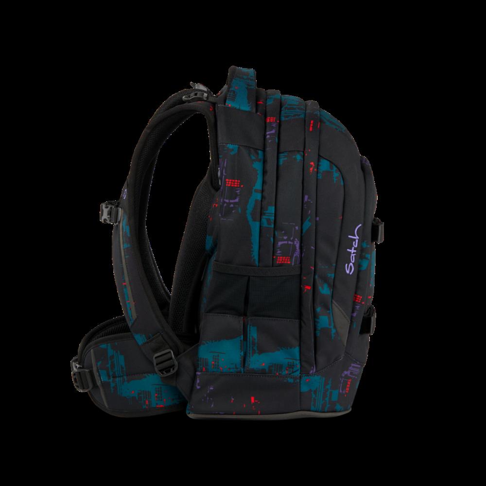 Satch Pack Night Vision Streetwalk Edition Schulrucksack Set 4tlg.