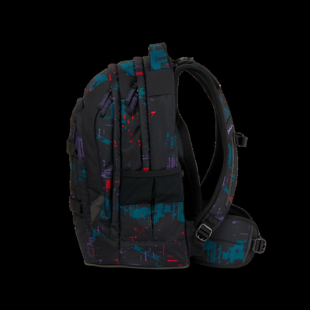 Satch Pack Night Vision Schulrucksack Set 2tlg.