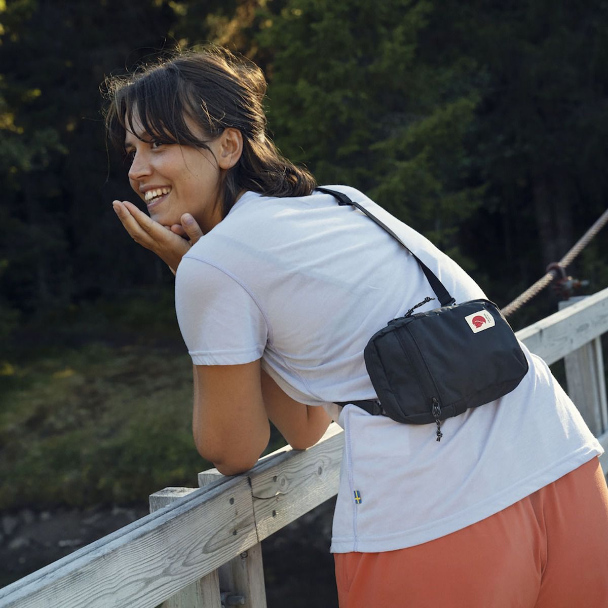 Fjällräven High Coast Pocket Rowan Red Umhängetasche