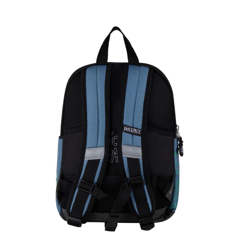 Pick & Pack Dangerous Cat Jeans Blue Kinderrucksack M