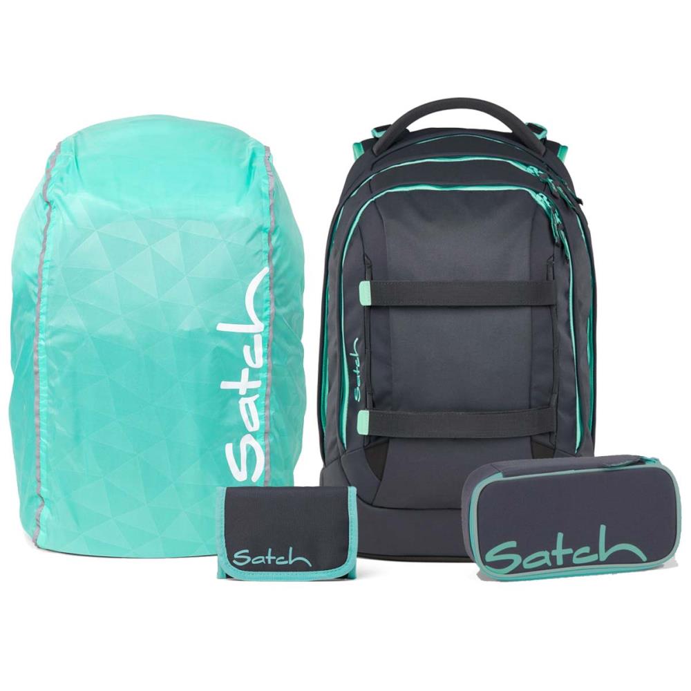 Satch Pack Mint Phantom Streetwalk Edition Schulrucksack Set 4tlg.