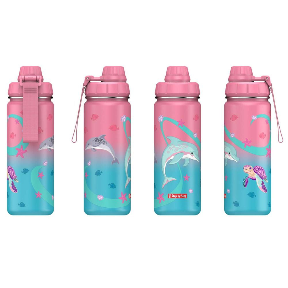 Step by Step Edelstahl Trinkflasche Sealife 0,5 l