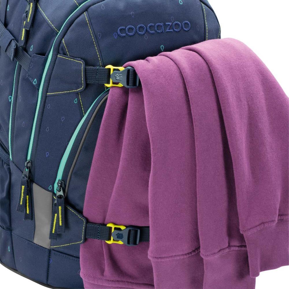 Coocazoo Mate Happy Raindrops Schulrucksack Set 3tlg.