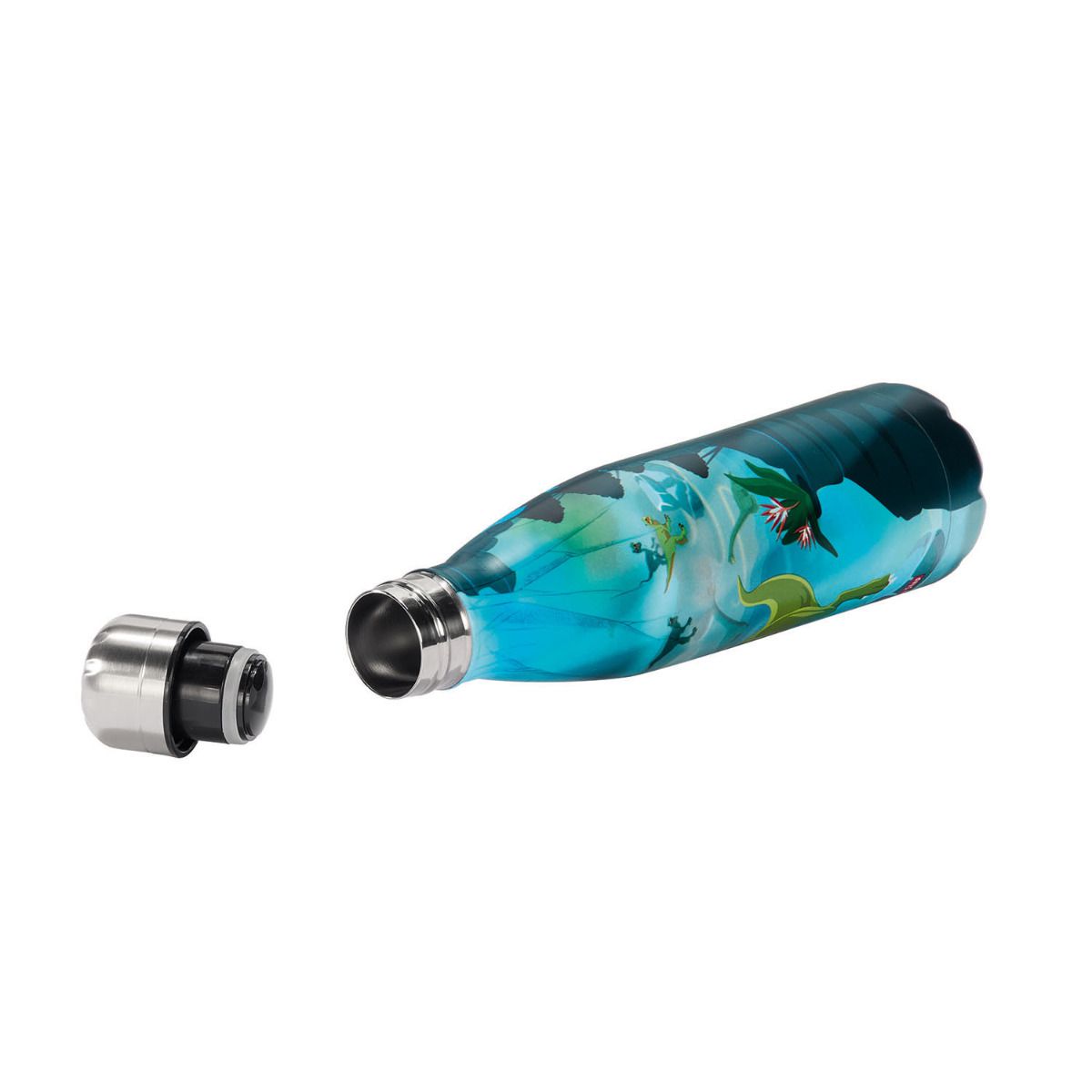 Step by Step Isolierte Edelstahl Trinkflasche Wild T-Rex Taro