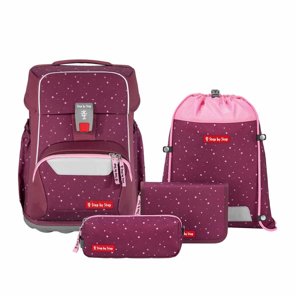 Step by Step Basis Berry Stars Schulranzen Set 4tlg.