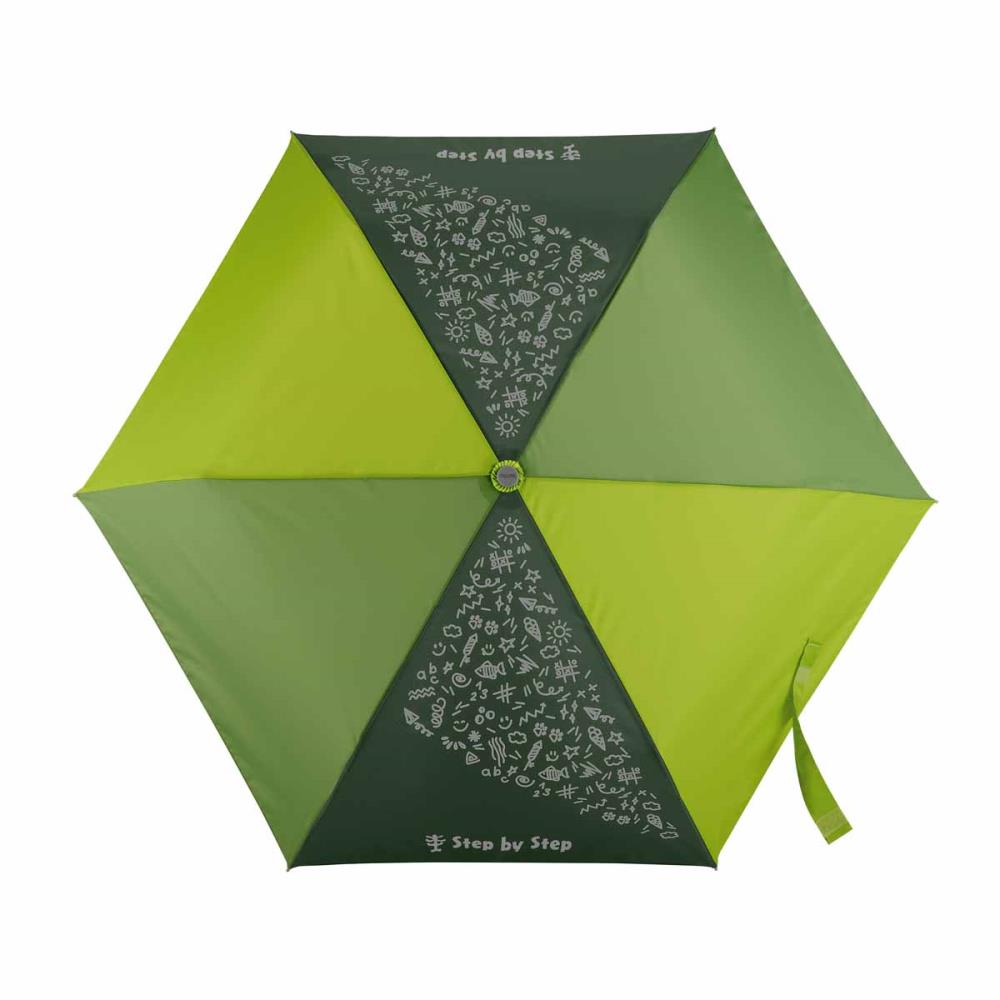 Step by Step Regenschirm Green
