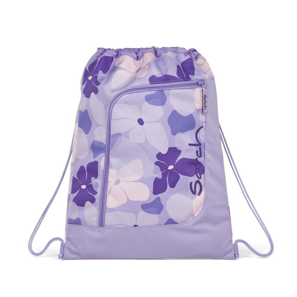 Satch Pack Lilac Blossom Pencil Slider Light Edition Schulrucksack Set 3tlg.