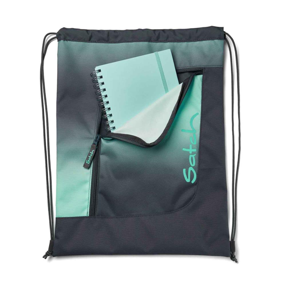 Satch Air Gradient Mint Schulrucksack Set 3tlg.