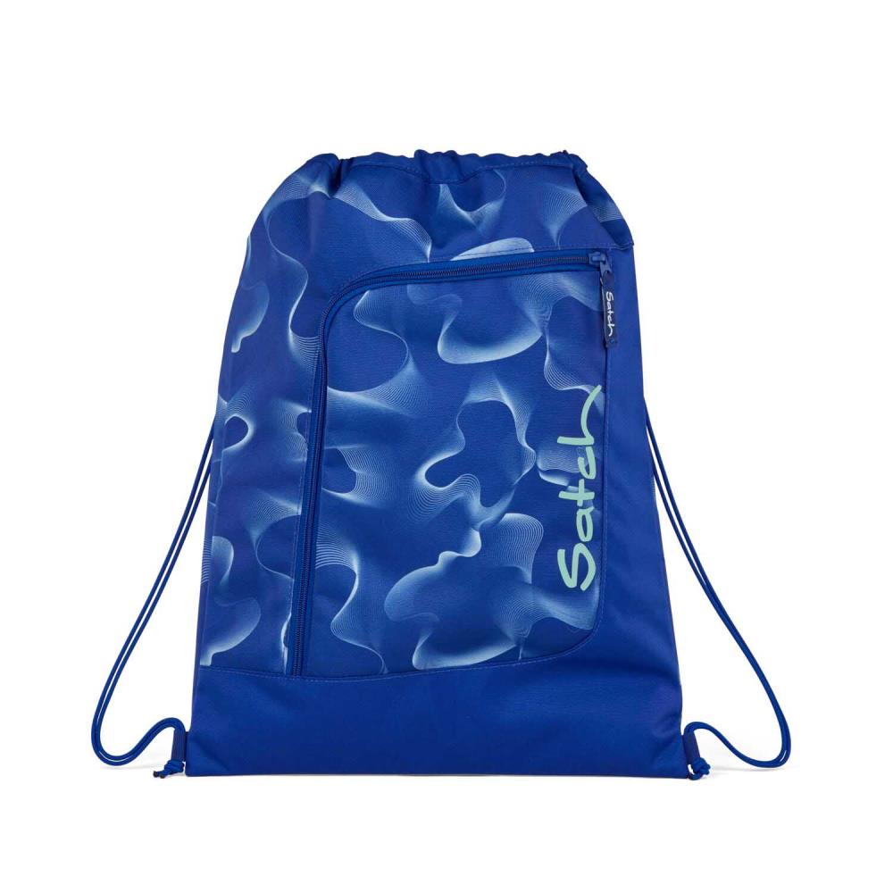 Satch Pack Vibrant Blue Schulrucksack Set 3tlg.