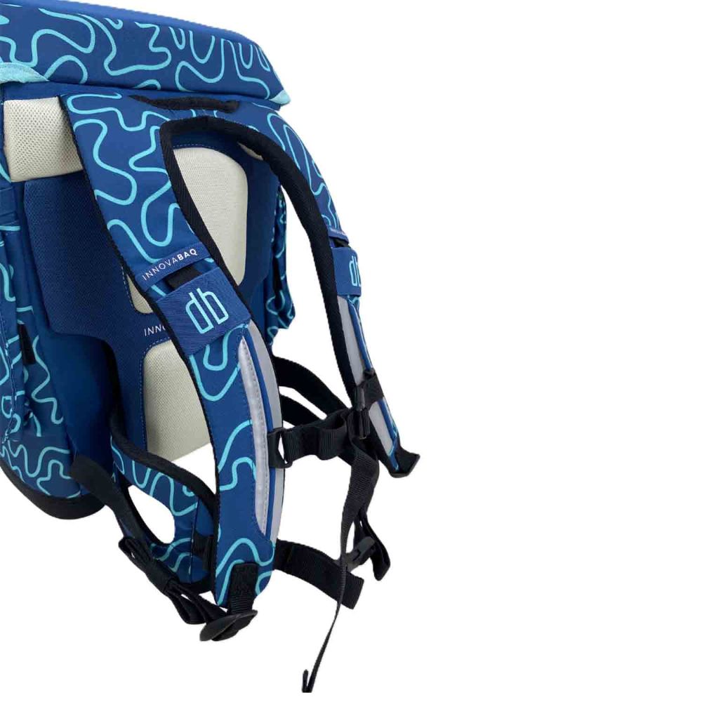 Innovabaq Blue Innova Schulranzen Set 5tlg.
