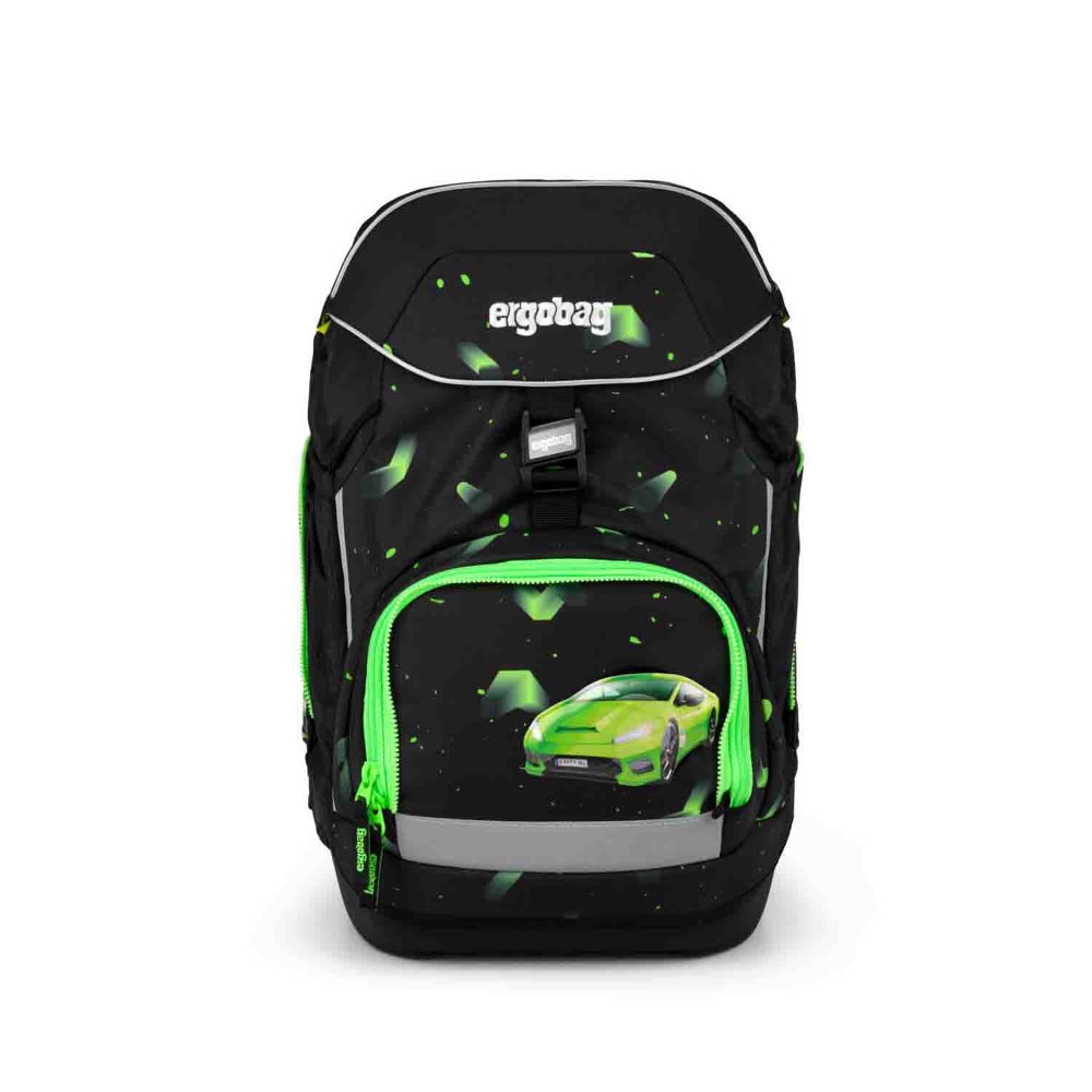 Ergobag Pack Übärholspur Color Flash Edition Schulrucksack Set 6tlg.