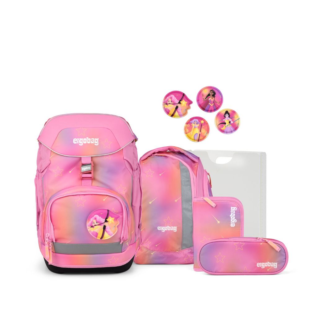 Ergobag Pack UnbesiegBär Schulrucksack Set 6tlg.