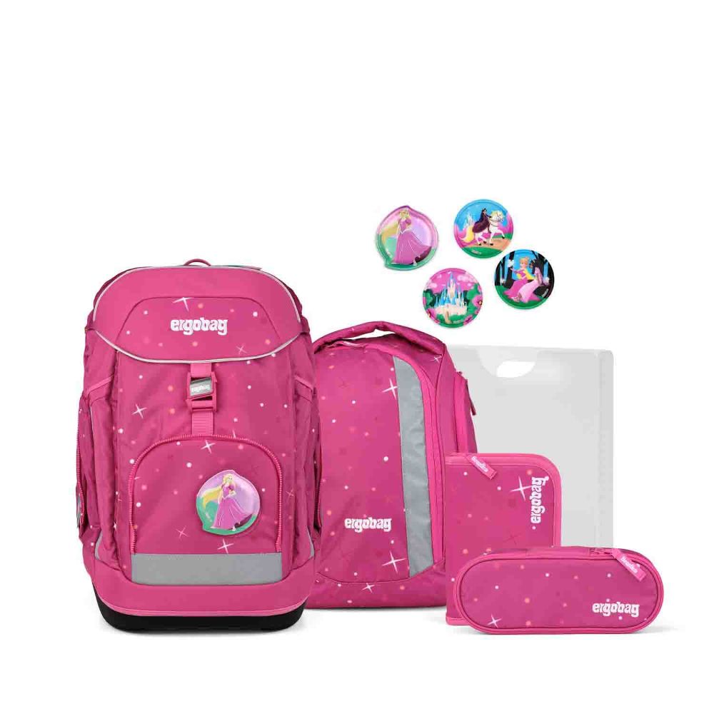 Ergobag Maxi ZauBärschloss Schulrucksack Set 6tlg.
