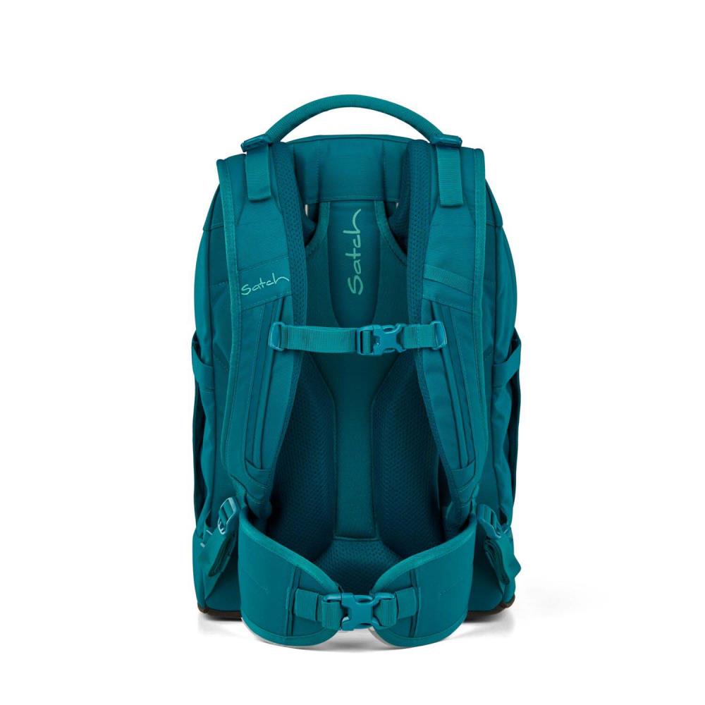 Satch Pack Deep Petrol Schulrucksack Set 3tlg.