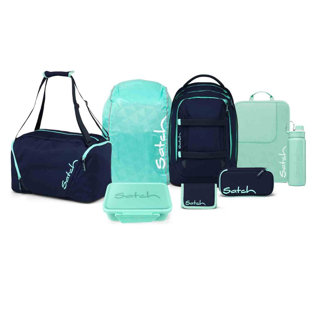 Satch Pack Ocean Mint Kollektor Edition Schulrucksack Set 8tlg.
