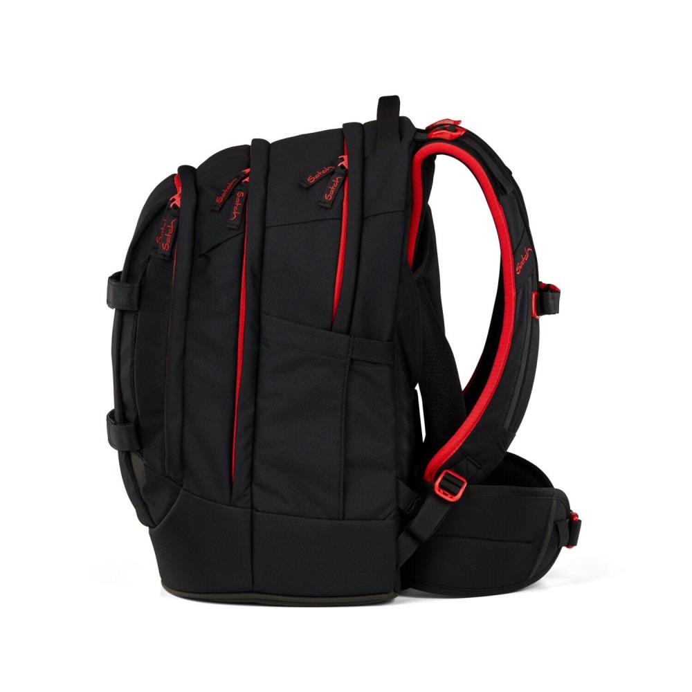 Satch Pack Fire Phantom Pencil Slider Light Edition Schulrucksack Set 3tlg.