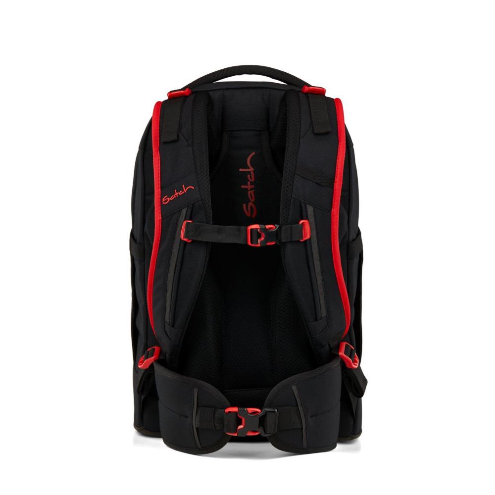 Satch Pack Fire Phantom Schulrucksack Set 3tlg.