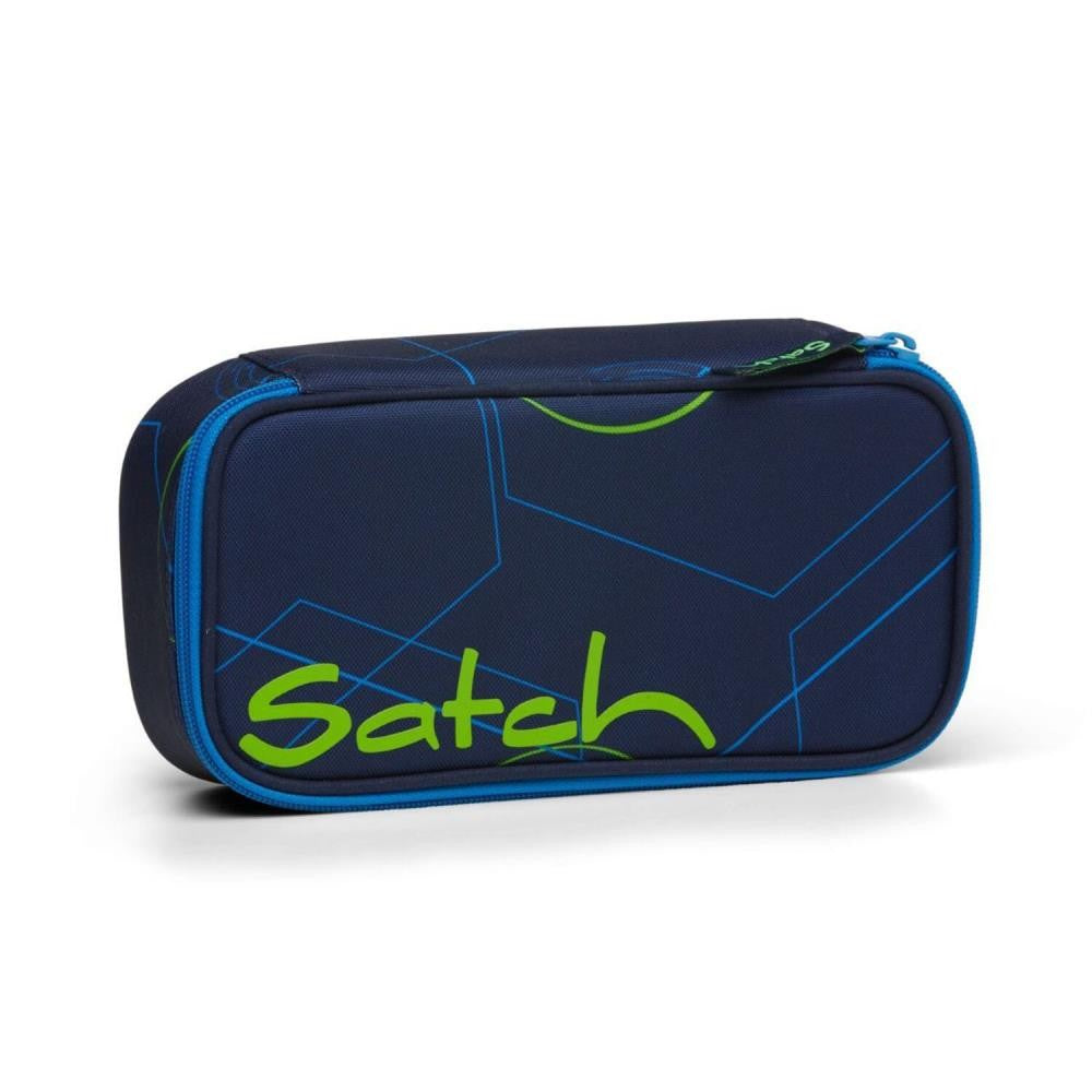 Satch Pack Blue Tech Schulrucksack Set 3tlg.