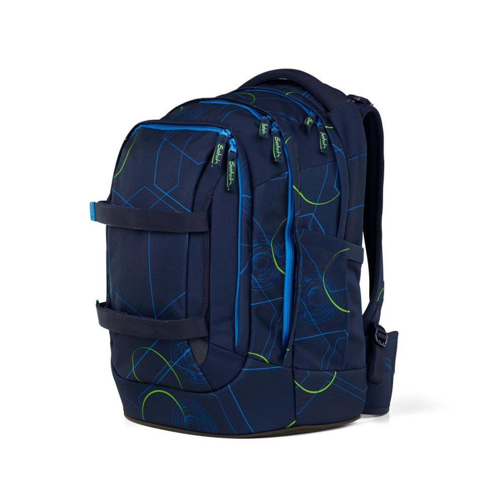 Satch Pack Blue Tech Schulrucksack