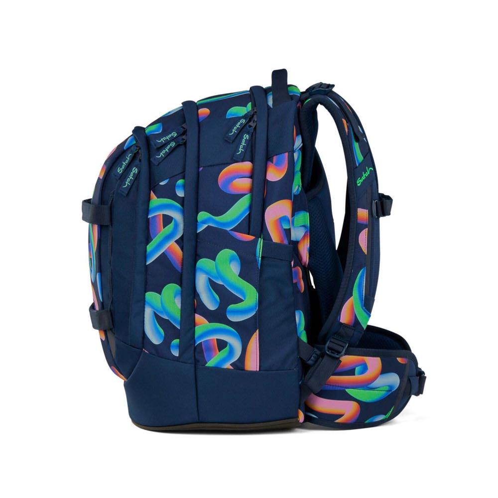 Satch Pack Crazy Twist Schulrucksack Set 3tlg.