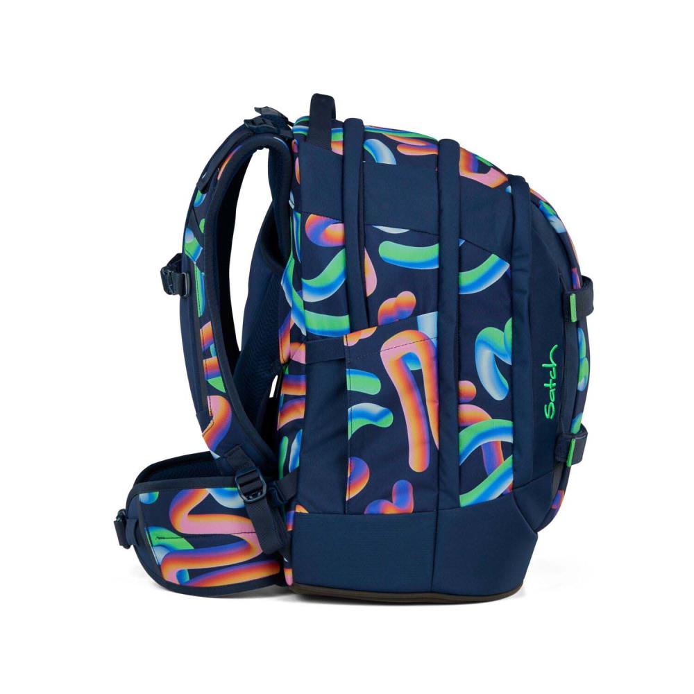 Satch Pack Crazy Twist Schulrucksack Set 3tlg.
