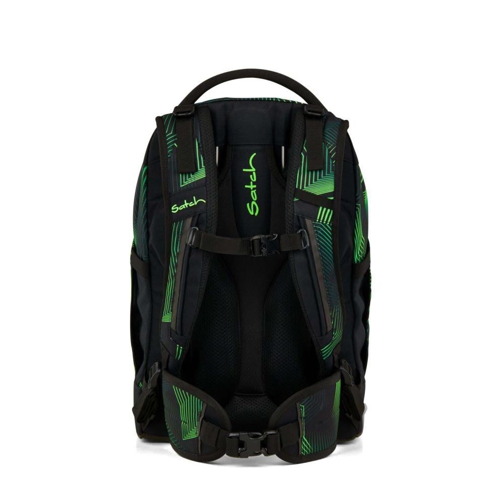 Satch Pack Seismic Green Streetwalk Edition Schulrucksack Set 4tlg.