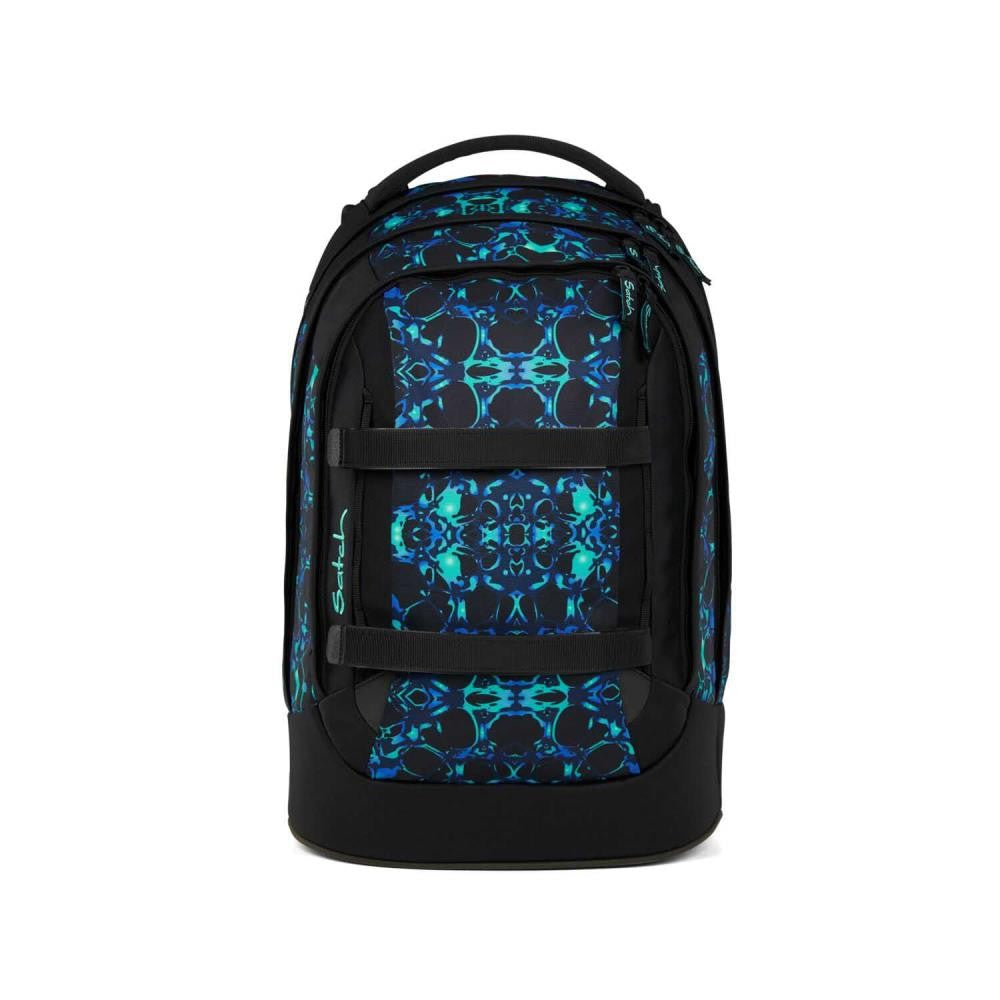Satch Pack Caleido Blue Schulrucksack Set 3tlg.