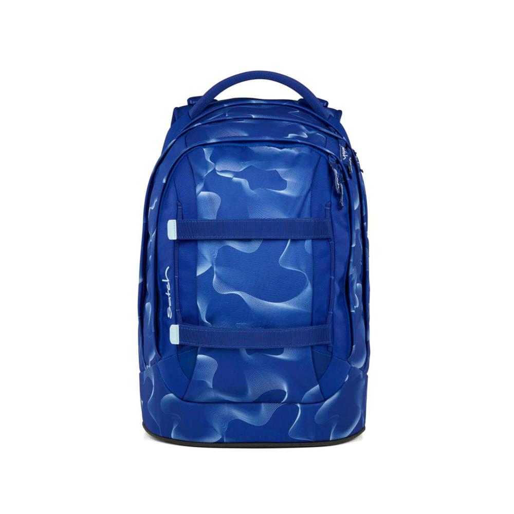 Satch Pack Vibrant Blue Schulrucksack Set 3tlg.
