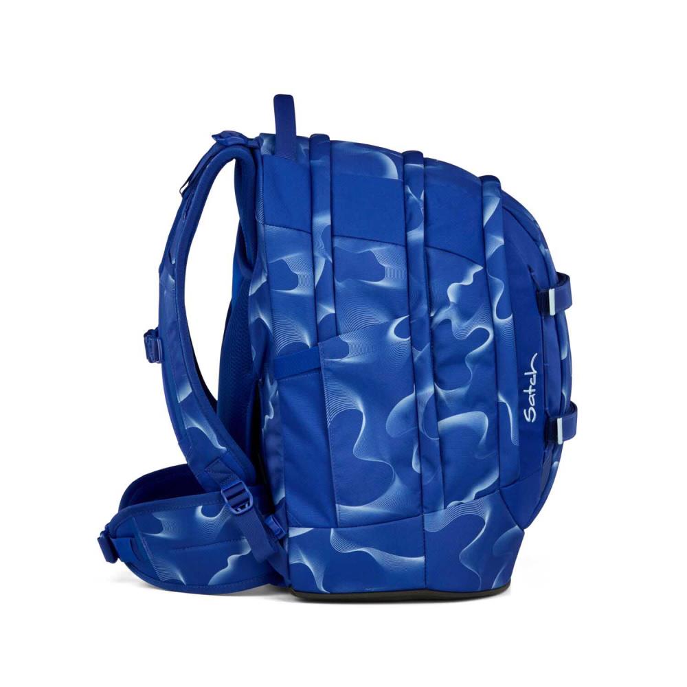 Satch Pack Vibrant Blue Schulrucksack Set 3tlg.
