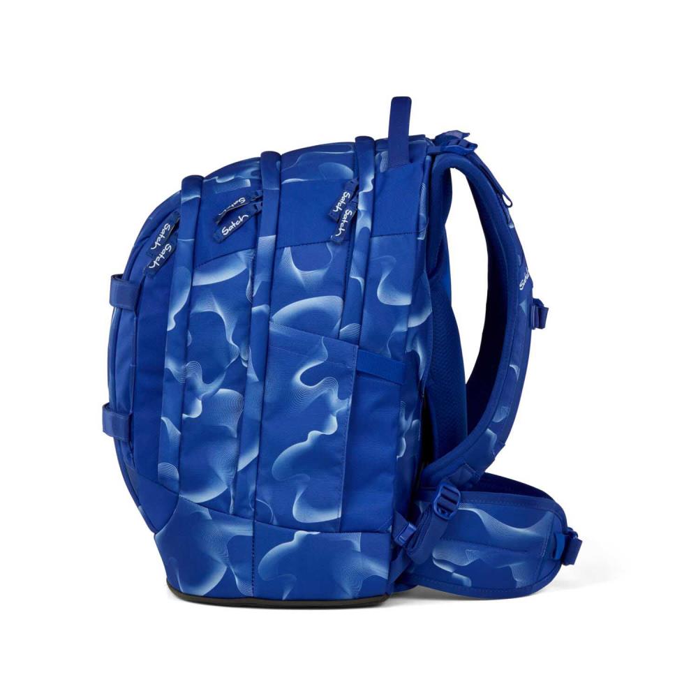Satch Pack Vibrant Blue Schulrucksack Set 3tlg.