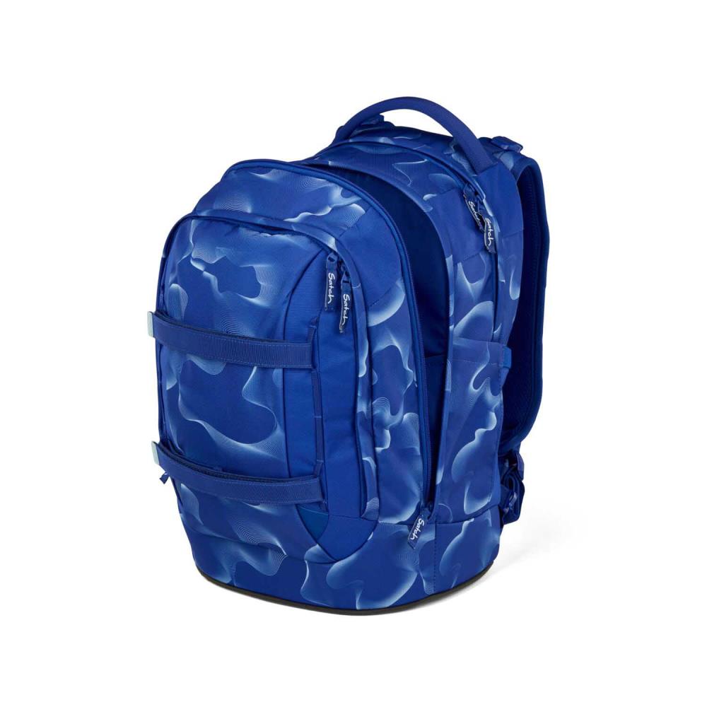 Satch Pack Vibrant Blue Schulrucksack Set 2tlg.