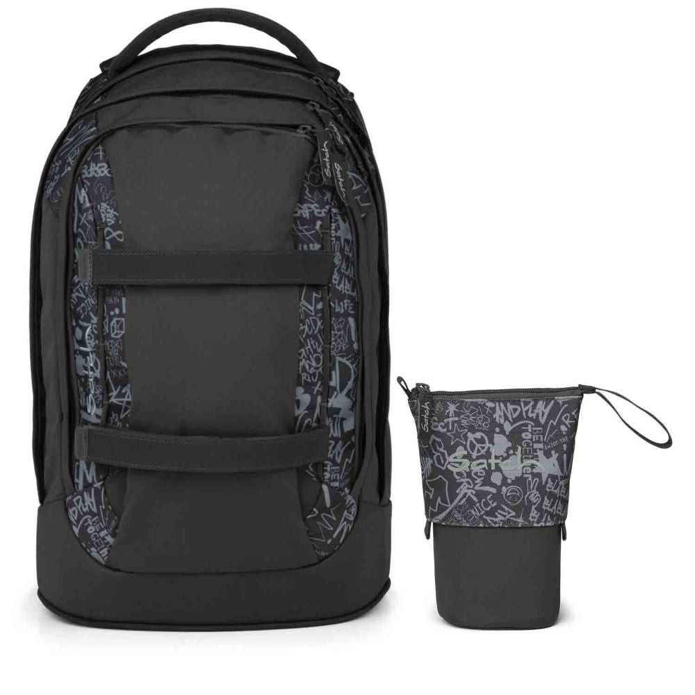 Satch Pack Street Ink Schulrucksack Set 2tlg.