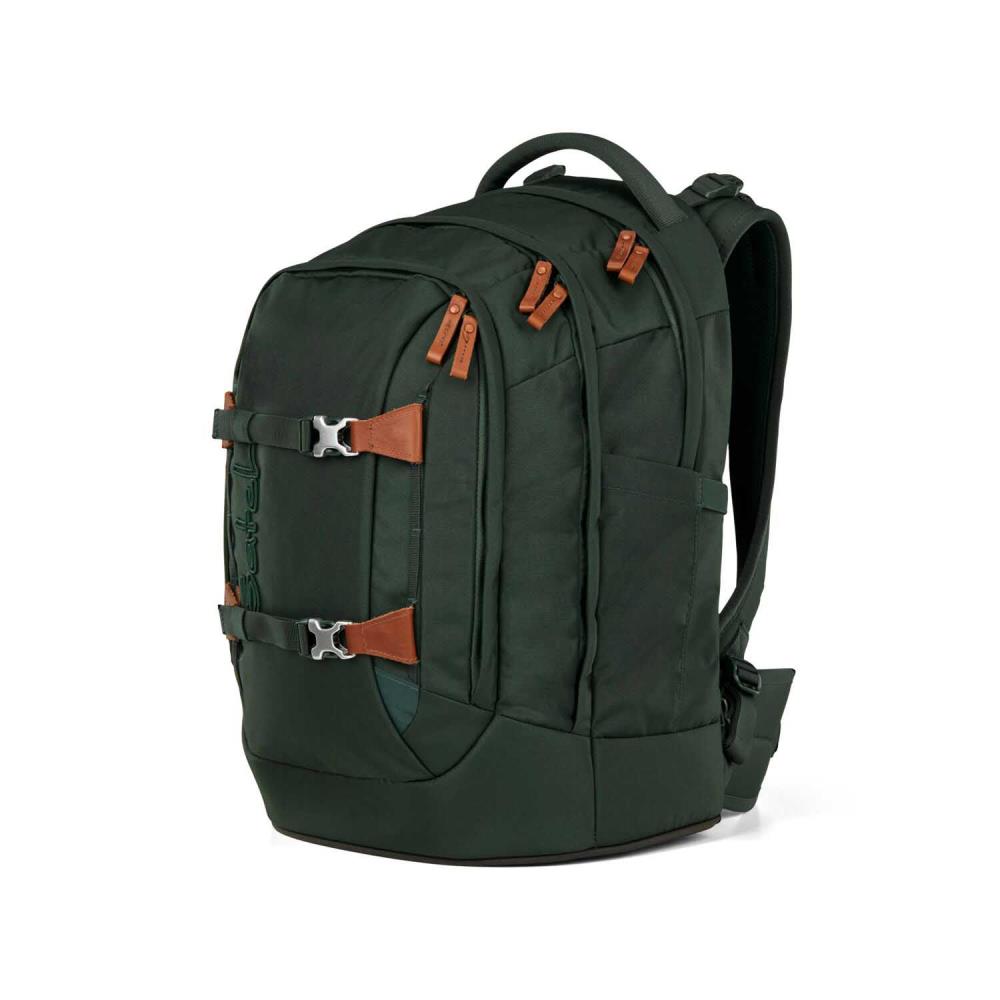 Satch Pack Nordic Forest Green Skandi Edition Schulrucksack Set 3tlg.