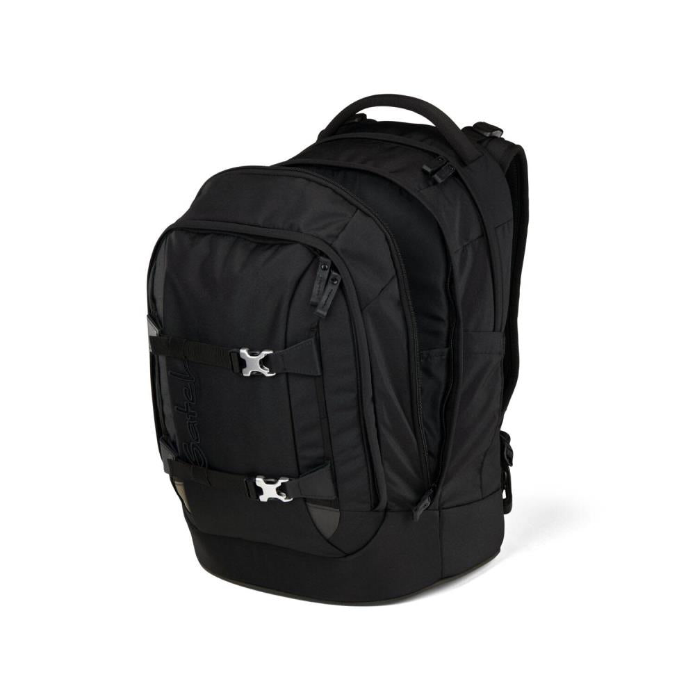 Satch Pack Nordic Black Skandi Pencil Slider Light Edition Schulrucksack Set 3tlg.
