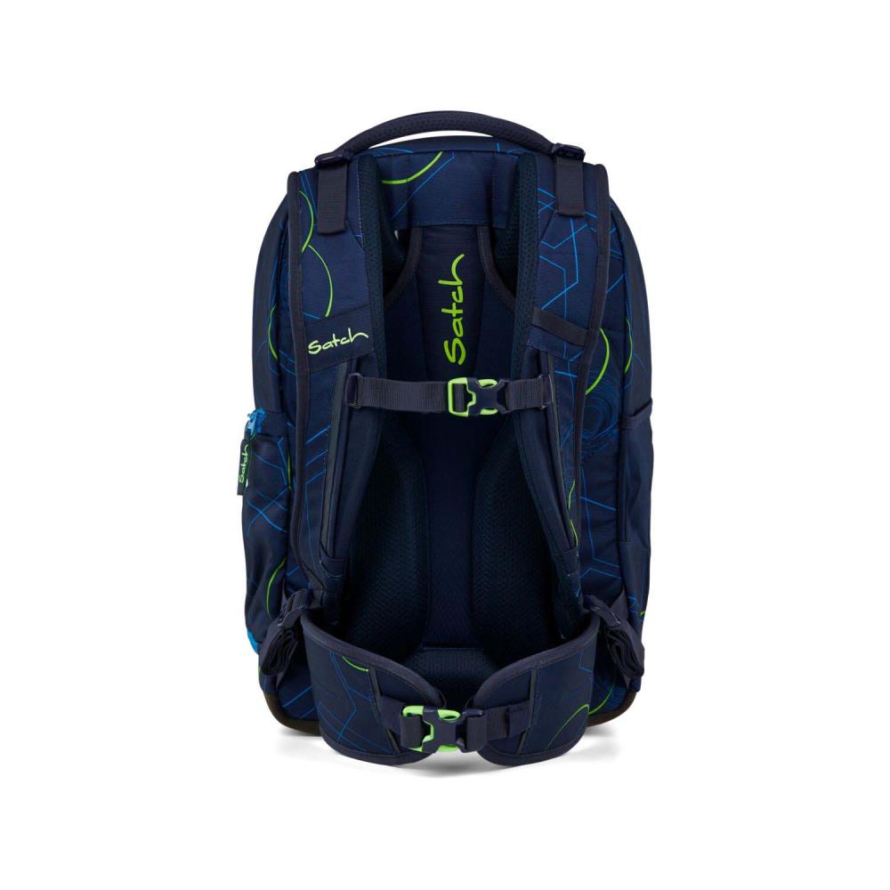 Satch Match Blue Tech Schulrucksack Set 2tlg.