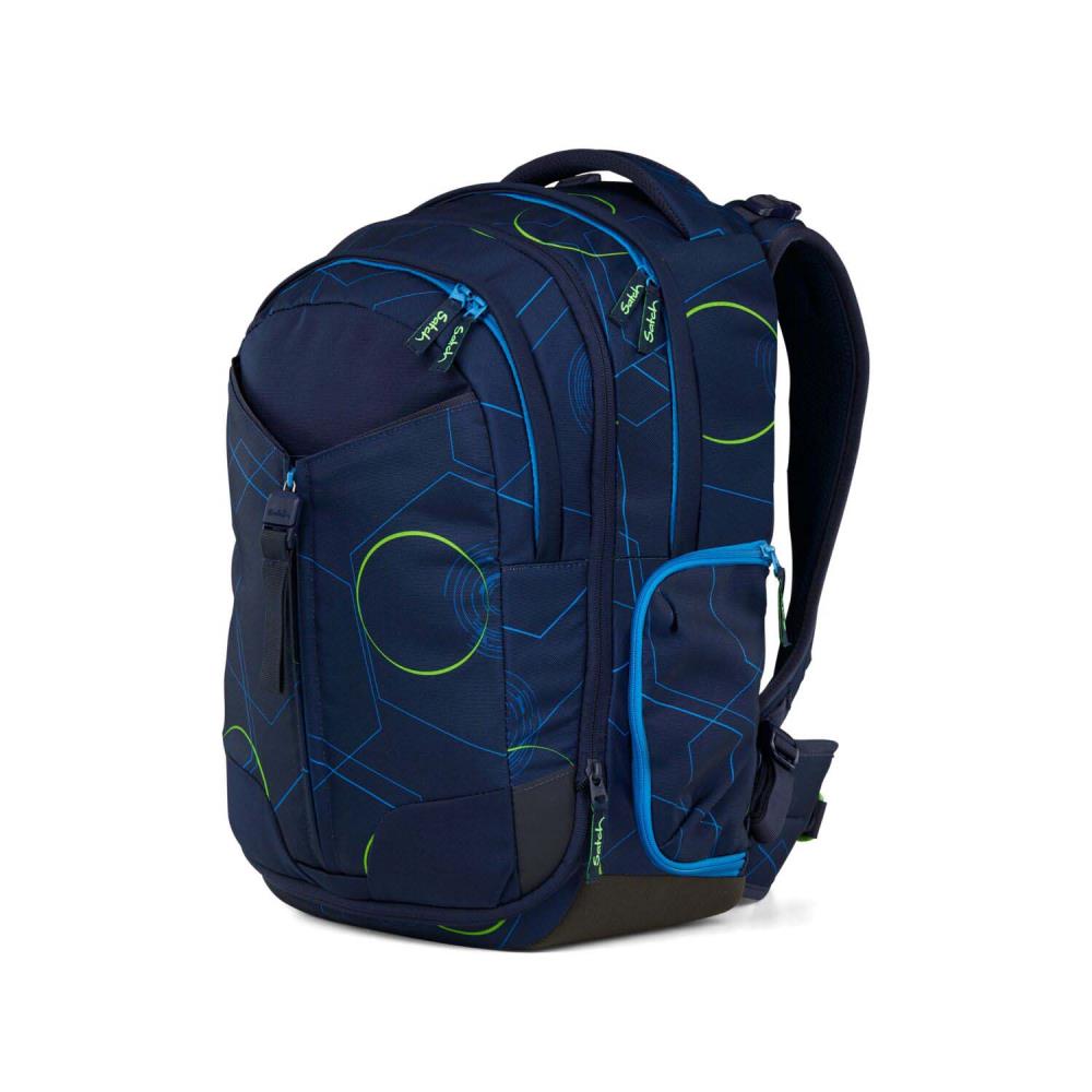 Satch Match Blue Tech Schulrucksack Set 2tlg.