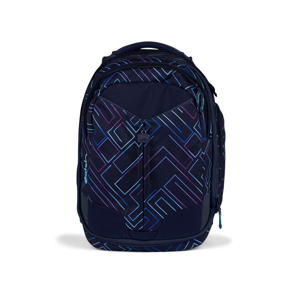 Satch Match Purple Laser Schulrucksack