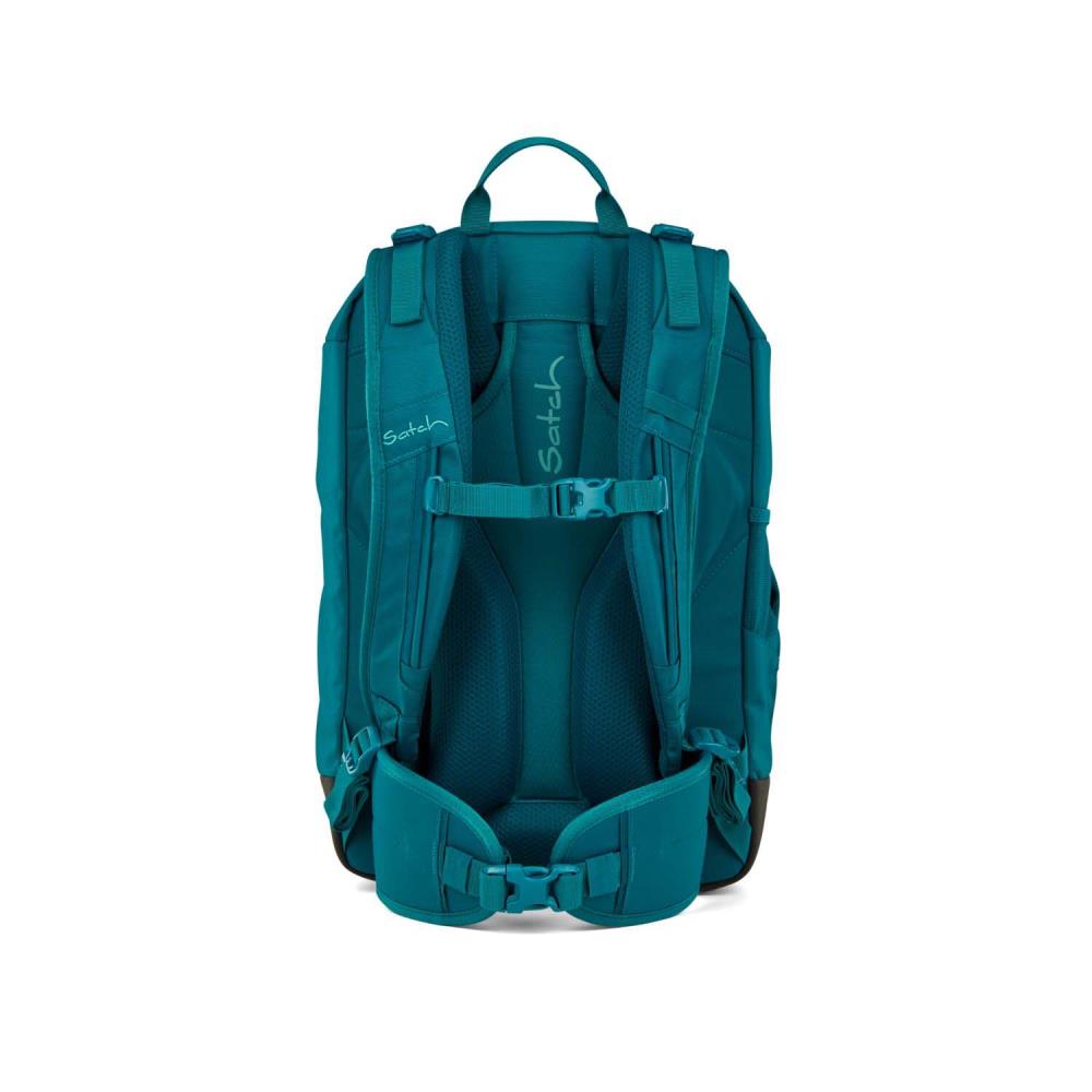 Satch Air Deep Petrol Pencil Slider Light Edition Schulrucksack Set 3tlg.