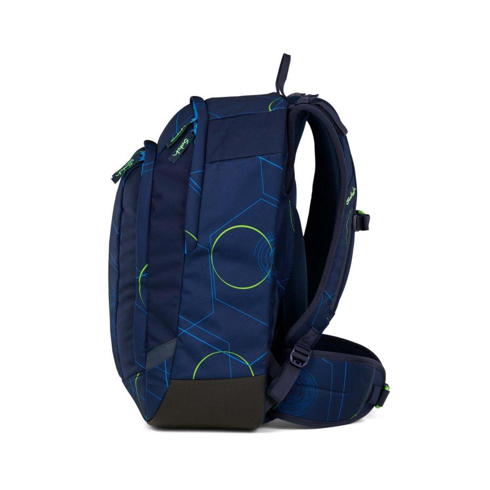 Satch Air Blue Tech Pencil Slider Edition Schulrucksack Set 3tlg.