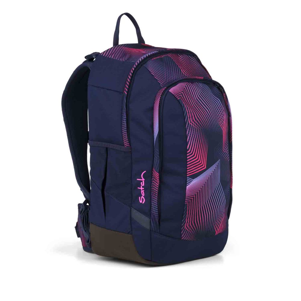 Satch Air Seismic Pink Schulrucksack Set 2tlg.