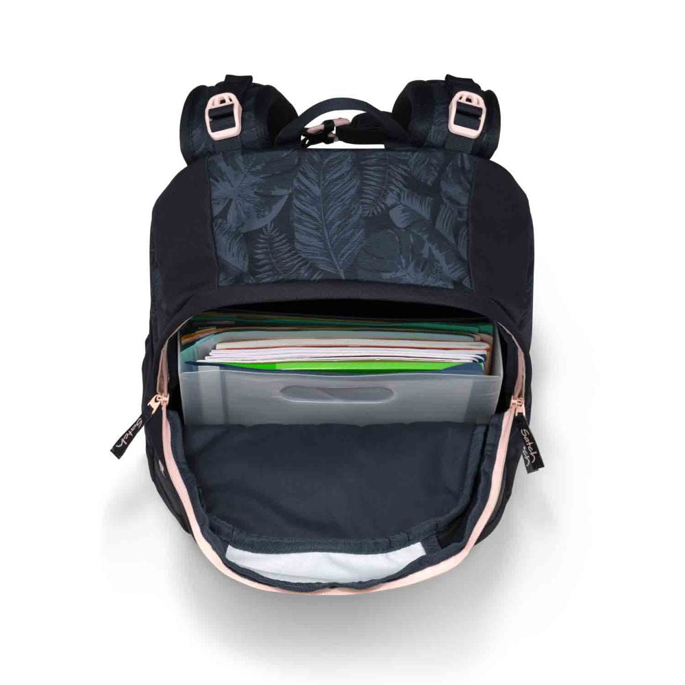 Satch Air Midnight Jungle Schulrucksack Set 3tlg.
