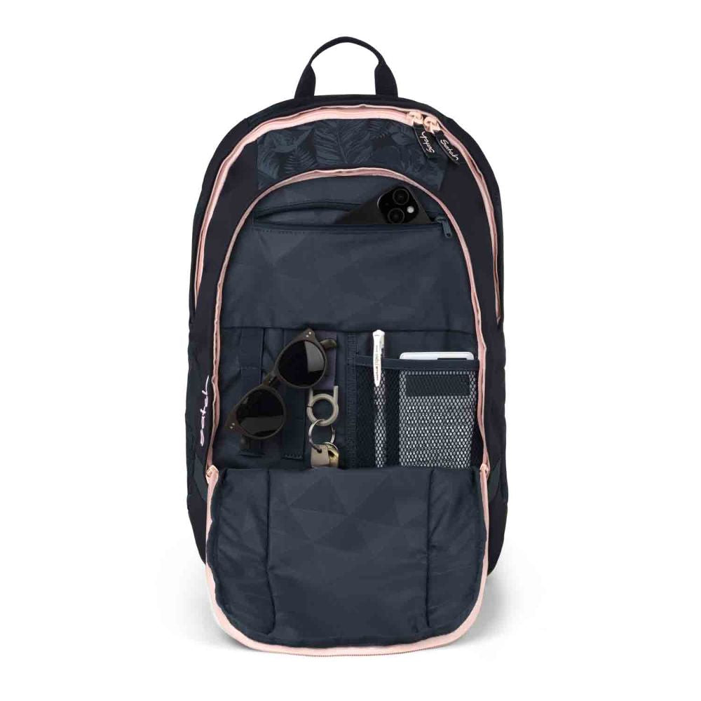 Satch Air Midnight Jungle Schulrucksack Set 2tlg.