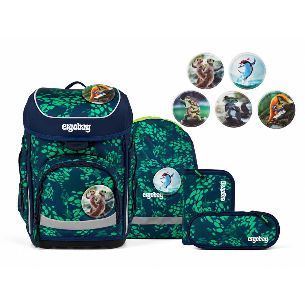 Ergobag Cubo Kung-Fee Schulranzen Set 5tlg.